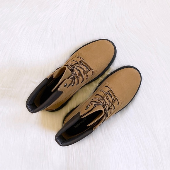 Timberland Women’s Ray City 6 Inch Waterproof Wheat Boots - Picture 5 of 7